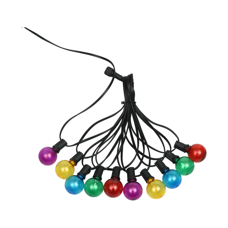 G40 Clip-on E12 Luci decorative colorate a spirale