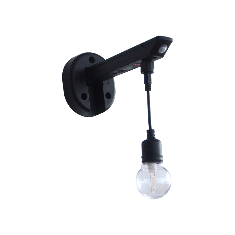 Lampada da parete solare G45 con superficie liscia